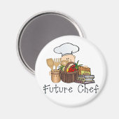 Künftiger Koch Magnet (Vorderseite/Rückseite)
