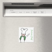 Künftiger Koch - Personalisiertes Kochen Magnet (In Situ (Geschirrspüler))