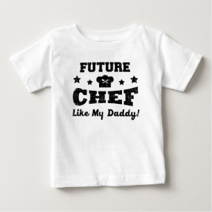 KÜNFTIGER KOCH WIE MEIN DADDY! BABY T-SHIRT