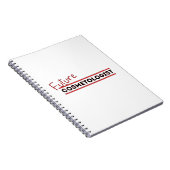 Künftiger Kosmetologe Notizblock (Rechte Seite)