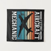 Künftiger Luftfahrzeugmechanismus Wandteppich (Vorderseite (Horizontal))