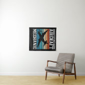 Künftiger Luftfahrzeugmechanismus Wandteppich (Beispiel (Horizontal))