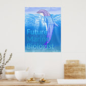 Künftiger Meeresbiologe Poster (Küche)
