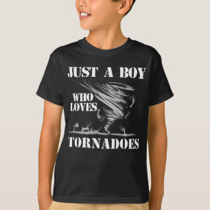 Künftiger Meteorologe Boys Tornado Lover T-Shirt