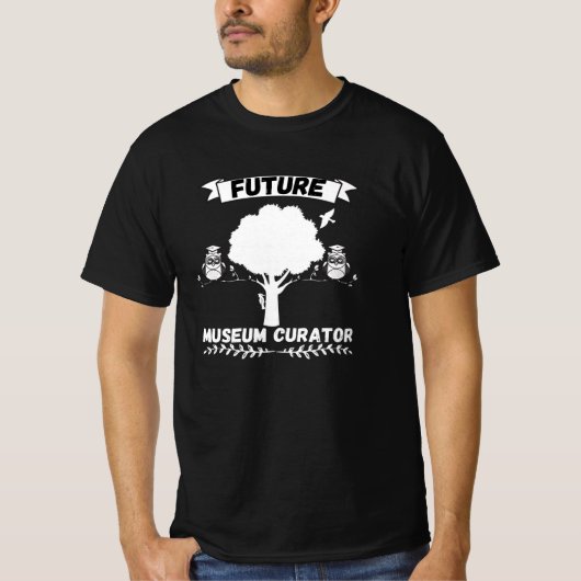 Künftiger Museumskurator - Beruf T-Shirt (Vorderseite)