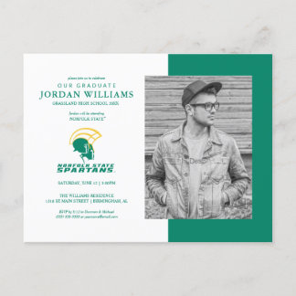 Künftiger NSU-Spartans-Abschluss Ankündigungspostkarte