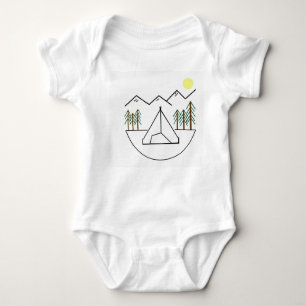 Künftiger Outdoorsman Onsie für Ihre Petite Baby Strampler