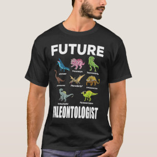 Künftiger Paläontologe Dinosaurier Fossils Paleont T-Shirt