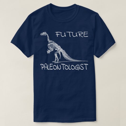 Künftiger Paläontologe III T-Shirt (Design vorne)