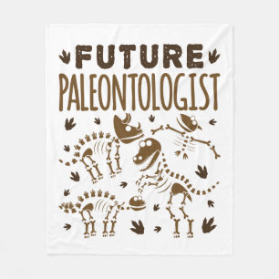 Künftiger Paläontologe Paläontologie Dinosaurier K Fleecedecke
