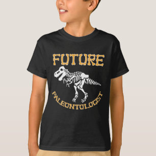 Künftiger Paläontologe Trex Tyrannosaurus Dinosa T-Shirt