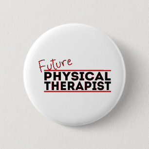 Künftiger Physiotherapeut Button