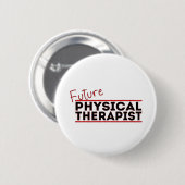 Künftiger Physiotherapeut Button (Vorne & Hinten)