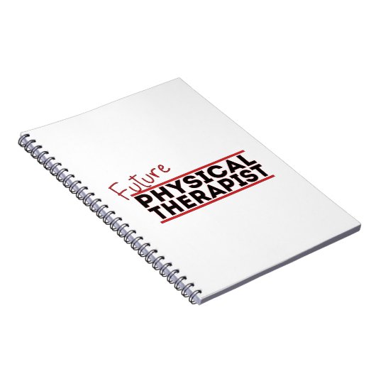 Künftiger Physiotherapeut Notizblock (Rechte Seite)