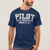 Künftiger Pilot-Flugschüler Vintag T-Shirt (Vorderseite)