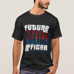 Künftiger Polizeibeamter Polizist Funny Polizist G T-Shirt