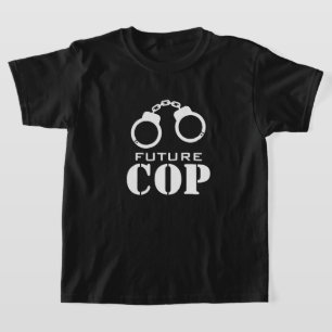 Künftiger Polizist-Polizeibeamter zum Shirt für