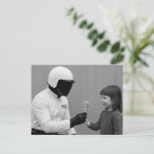 Künftiger Polizist Postkarte (Stehend Vorderseite)