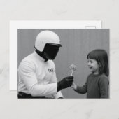 Künftiger Polizist Postkarte (Vorne/Hinten)