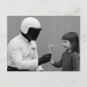 Künftiger Polizist Postkarte (Vorderseite)