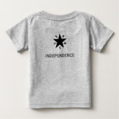 Künftiger Präsident von Texas Baby T-shirt (Rückseite)