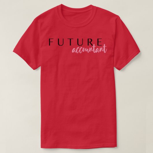 Künftiger Rechnungsführer 25 T-Shirt (Design vorne)
