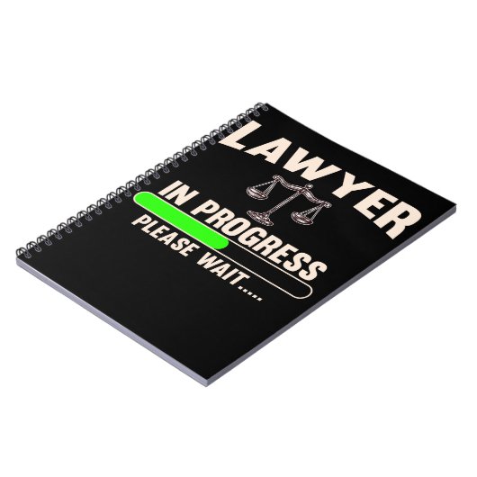 Künftiger Rechtsanwalt Notizblock (Linke Seite)
