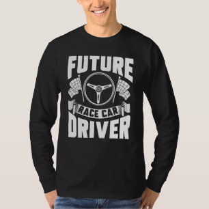 Künftiger Rennfahrer Kinder Männer Frauen Cool Ren T-Shirt