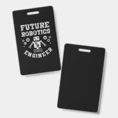 Künftiger Robotik-Ingenieur Funny Robot Engineerin Ausweis (Vorder- & Rückseite)