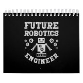 Künftiger Robotik-Ingenieur Funny Robot Engineerin Kalender (Titelbild)