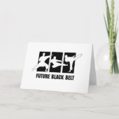 Künftiger Schwarzgürtel Karte (Vorderseite)