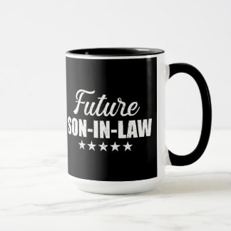 Künftiger Schwiegersohn für Hochzeit und Verlobung Tasse