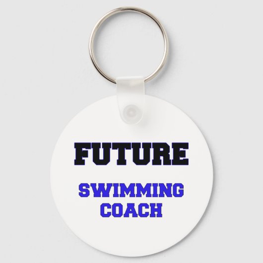 Künftiger Schwimmlehrer Schlüsselanhänger (Vorderseite)