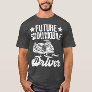 Künftiger Snowmobilfahrer und zukünftiger Schneemo T-Shirt