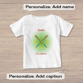 Künftiger Softstar-Sondertext Baby T-shirt