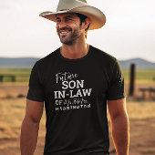 Künftiger Sohn im Gesetz BV Groom Wedding T-Shirt