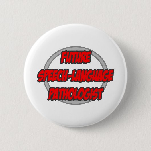 Künftiger Sprachpathologe Button (Vorderseite)