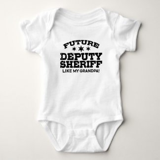 Künftiger Stellvertreter Sheriff wie mein Großvate Baby Strampler