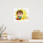 Künftiger Superheld (großes Poster) Poster (Küche)