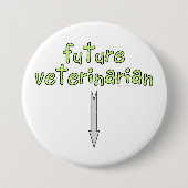 künftiger Tierarzt Button (Vorderseite)
