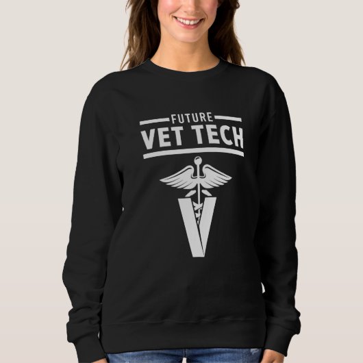 Künftiger Tierarzt Sweatshirt (Vorderseite)