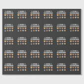 Künftiger Tierarzt Vet Tech Kid Animal Lover Geschenkpapier (Flach)