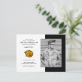 Künftiger UAPB-Goldene Löwen-Abschluss Ankündigungspostkarte (Stehend Vorderseite)