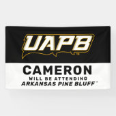 Künftiger UAPB-Goldene Löwen-Abschluss Banner (Horizontal)