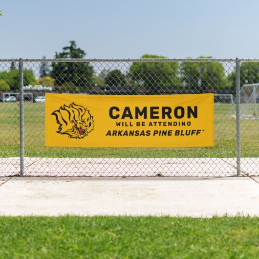 Künftiger UAPB-Goldene Löwen-Abschluss Banner (Insitu)