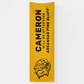 Künftiger UAPB-Goldene Löwen-Abschluss Banner (Vertikal)