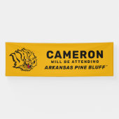 Künftiger UAPB-Goldene Löwen-Abschluss Banner (Horizontal)