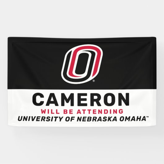 Künftiger UNO-Mavericks-Abschluss Banner (Horizontal)