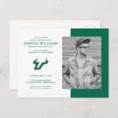 Künftiger USF-Abschluss Ankündigungspostkarte (Vorne/Hinten)