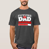 Künftiger Vater Laden des Firefighter Baby Showdus T-Shirt (Vorderseite)